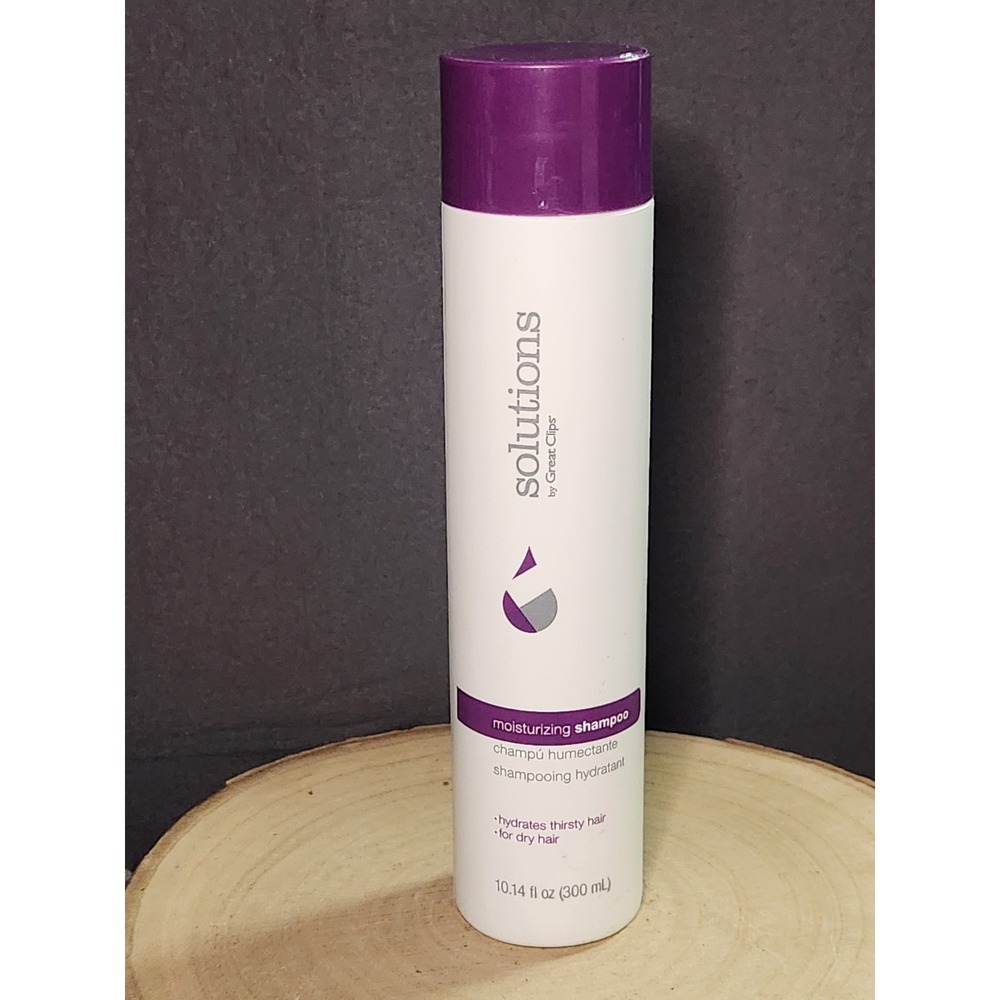 GREAT CLIPS Solutions Moisturizing Shampoo, 10oz |‎ Repairs & Restores~NEW